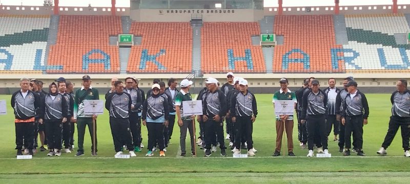 Kang DS, Buka Langsung POR DPRD Kab. Bandung di Stadion Si Jalak Harupat